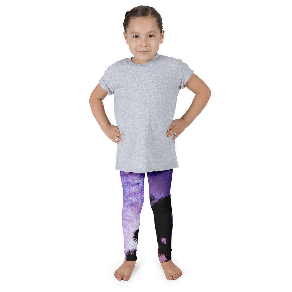 Midnight Bloom Kid's leggings